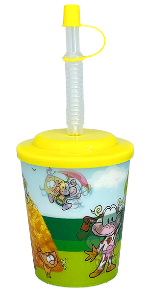 3D Trinkbecher Bauernhof