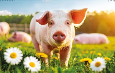Schweinchen Backlightfolie