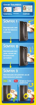 Aufkleber mit Instruktion zur Altersverifizierung