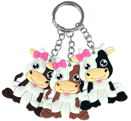 Kuh Schlüsselanhänger